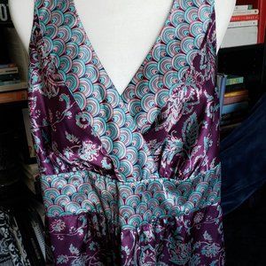 Lane Bryant Boho Satin Camisole sz 16 Sleeveless